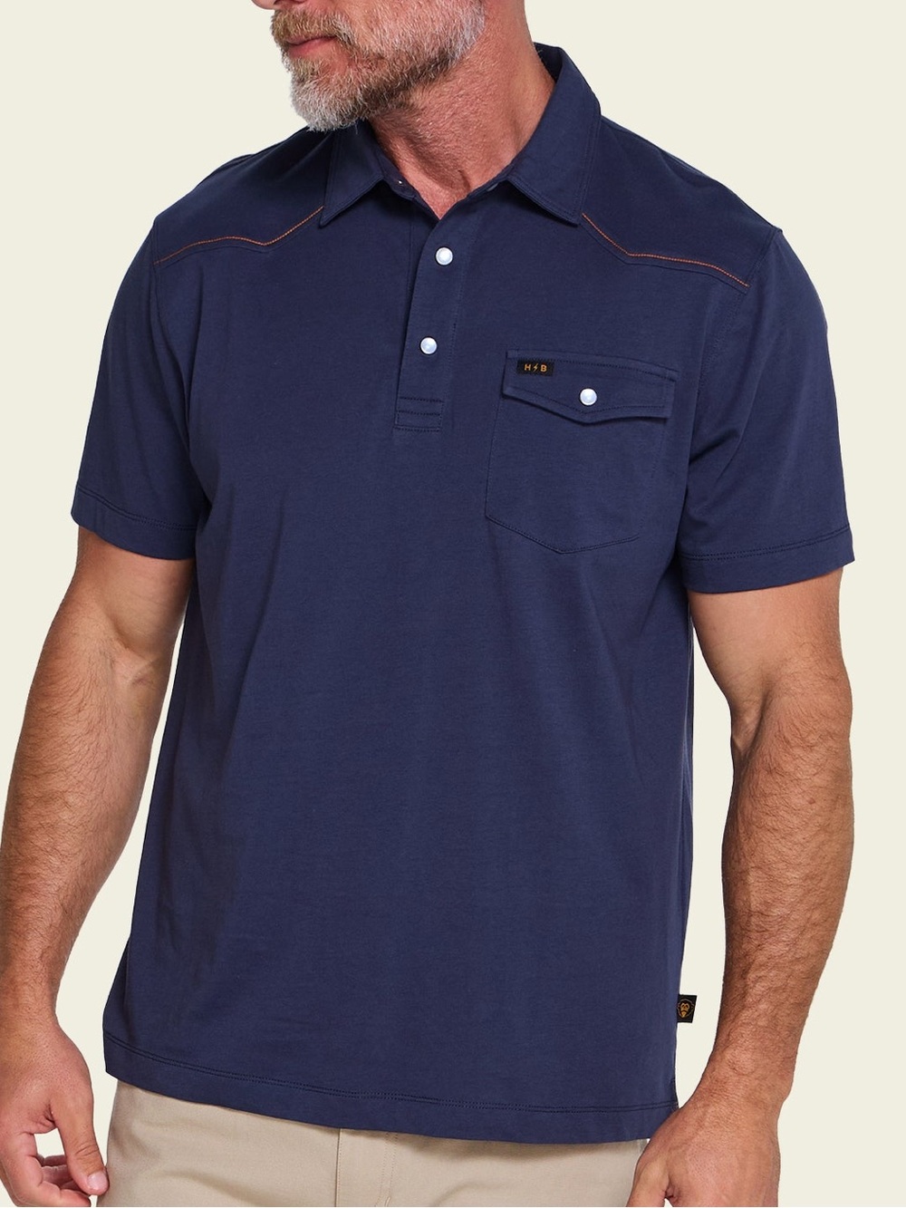 EUC Howler Brothers Ranchero Polo Size XL